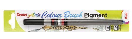 Кисть с пигментными чернилами Colour Brush Pigment, Pentel