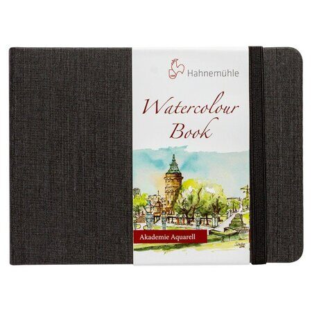 Блокнот для акварели в твердом переплете WATERCOLOR BOOK 200 г/м, 30 листов, Hahnemuhle